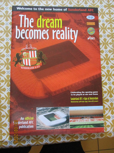 Sunderland versus ajax the - sunderland,