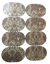 Set of 8 Oval Scalloped
