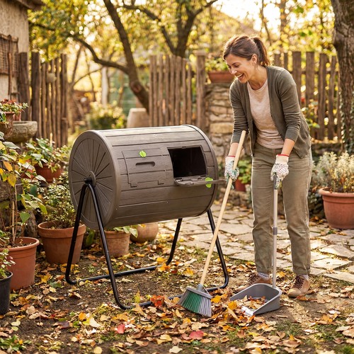 142l large outdoor compost - outdoor,