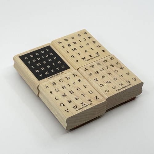 Stampin alphabits alphabet - stampin,