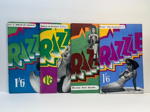 Razzle issues 1935 - razzle, x4,