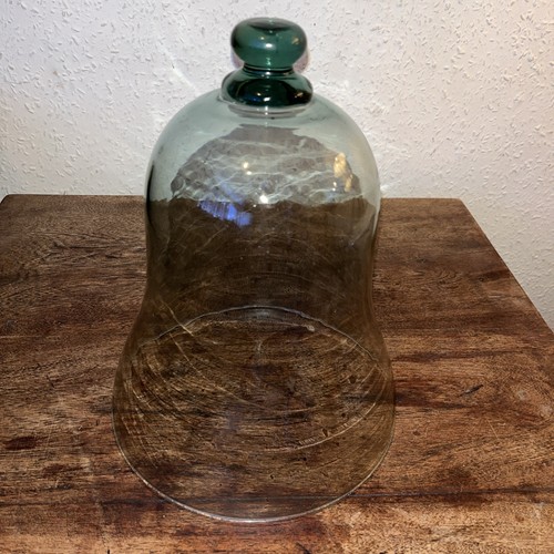 Large clear glass - 10.5”,