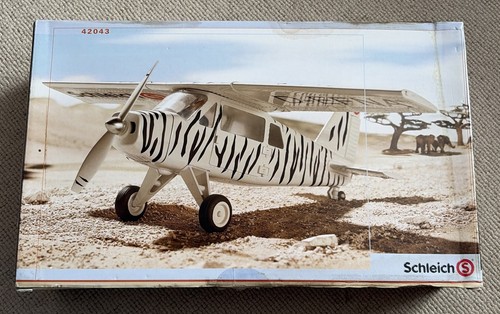 Schleich 42043 zebra - zebra, aeroplane