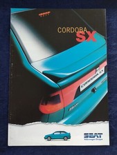 Seat Cordoba SX brochure 05.1996