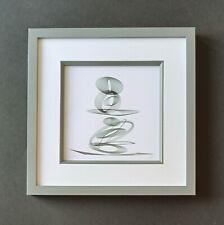Harmonograph Art 'Balanced in Grey' by Gillian Hebblewhite #ListingsInLights