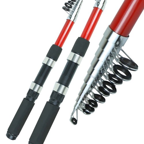 Telescopic fishing rod - telescopic,