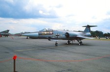Original colour slide F-104G Starfighter 22+63 of WaSLw10 German Air Force