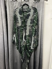 Zara Sequinned Kaftan Dress Size S