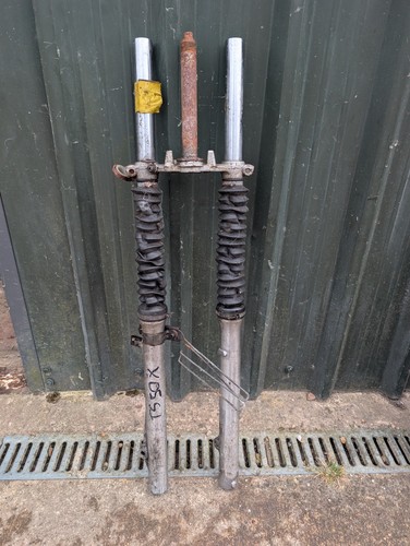 Suzuki ts50x forks bottom - forks,