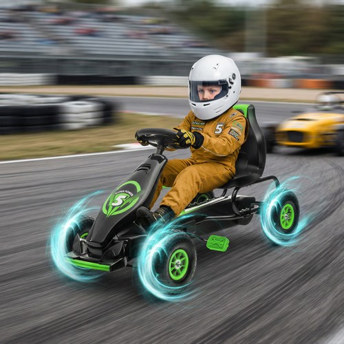 Children pedal kart racing go - pedal, kart,