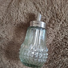 Vintage clear glass sugar - glass,