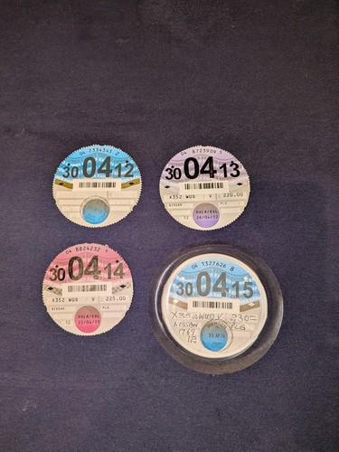 Original road tax - road, discs