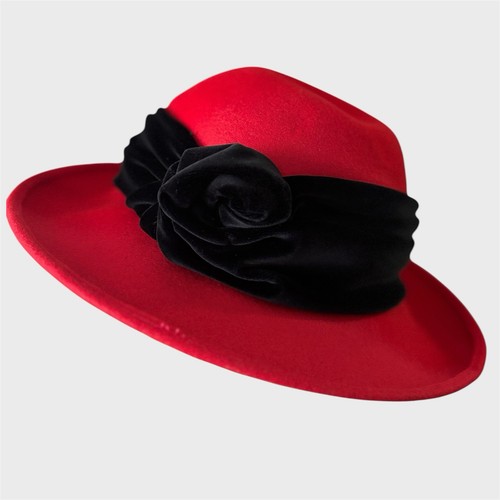 Vintage herbert johnson red - vintage,