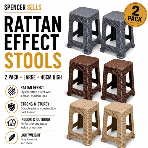 Pack plastic rattan effect - pack,