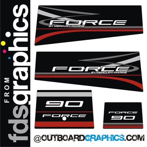 Mercury force 90hp outboard - force,