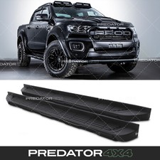 BLACK RUNNING BOARDS SIDE