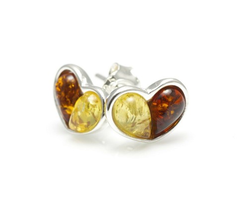 Natural baltic amber - amber, sterling