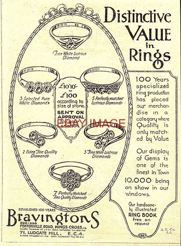 Advert for bravington - advert, 'bravington's'