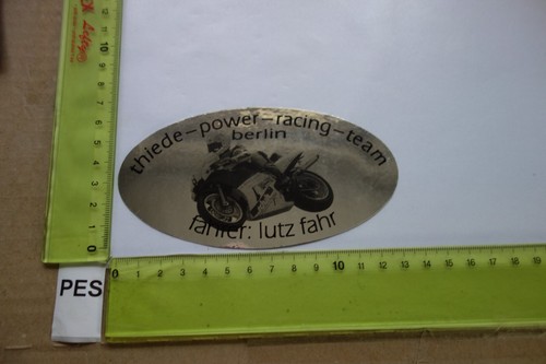 Old sticker motorcycle moped - old,