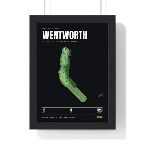 Wentworth 18th hole - wentworth,