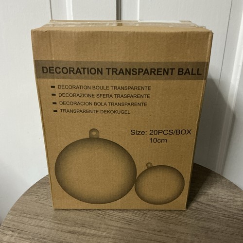Decoration transparent ball - decoration,