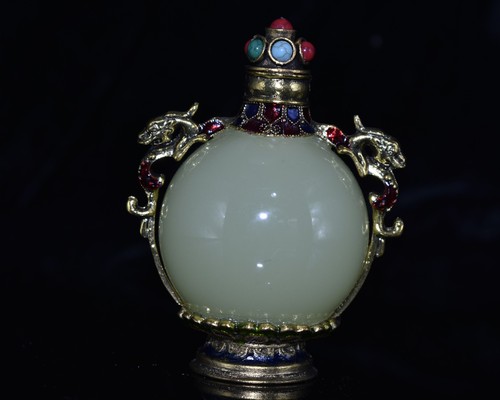 Handmade cuprum bottle - 3.4”handmade,