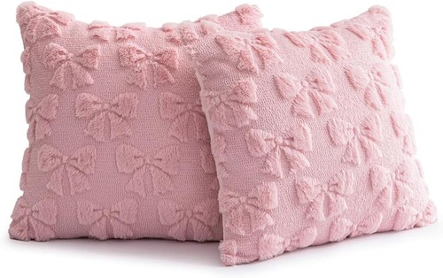 2pcs pink cushion covers - 2pcs,