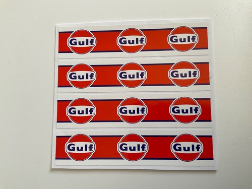 Gulf 60s 70s decals 110mm - 4x,