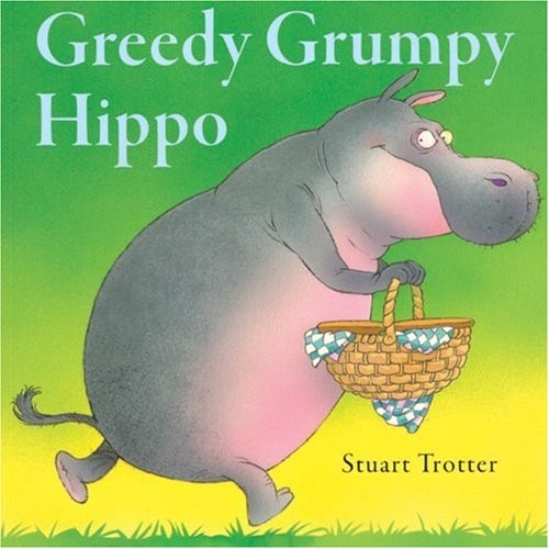 Greedy grumpy hippo stuart - greedy,