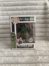 Translucent Pickle Rick #333 Exclusive Rick & Morty Funko Pop 