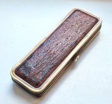 ANTIQUE OSTRICH LEATHER CIGAR