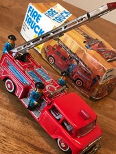 Fire Truck Tin plate Robot toy