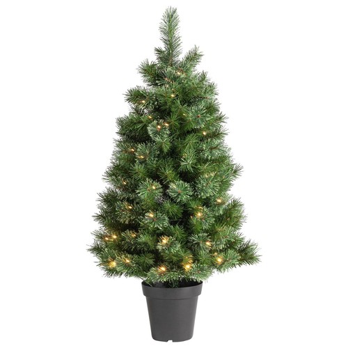 Pre lit christmas tree 4ft - lit,