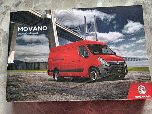 Vauxhall movano handbook - movano, /