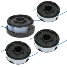 Strimmer Line Spool for GARDENLINE BMS453 BMS454 GLR450 4 x Spools + Cover Cap