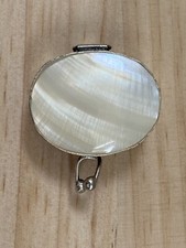 ANTIQUE MOTHER OF PEARL PILL