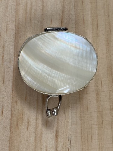 Antique mother pearl pill - mother,