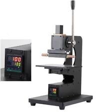 Digital Hot Foil Stamping Machine T-Slot Brass Mold Logo Leather PU Embossing