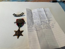 WW2 PACIFIC STAR NAMED DIED IN A POW CAMP IN JULY 1942.