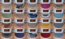 Half Moon Fireplace Rug Large Living Room Hearth Semi Circle Mat Multiple Design
