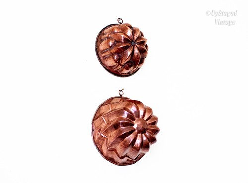 Copper antique dessert terrine - copper,