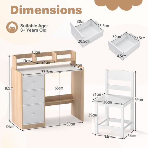Kids study desk and - study,
