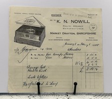 K. N. Nowill Market Drayton