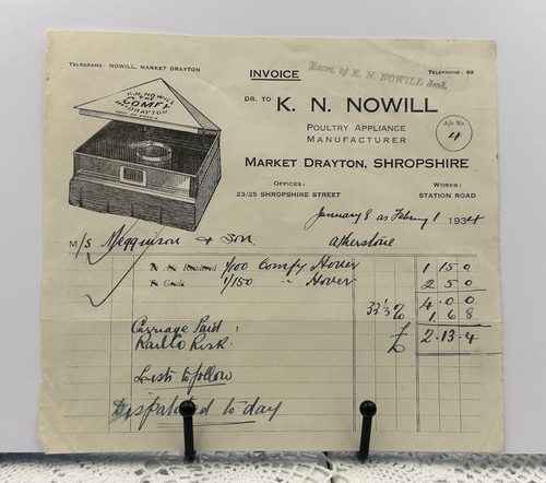 Nowill market drayton - nowill,