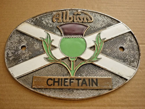 Vintage enamel badge albion - vintage,
