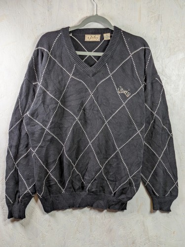 Izod vintage argyle golf - vintage,