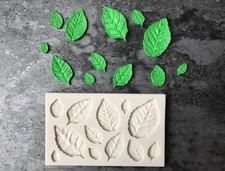 ROSE LEAVES Silicone Fondant