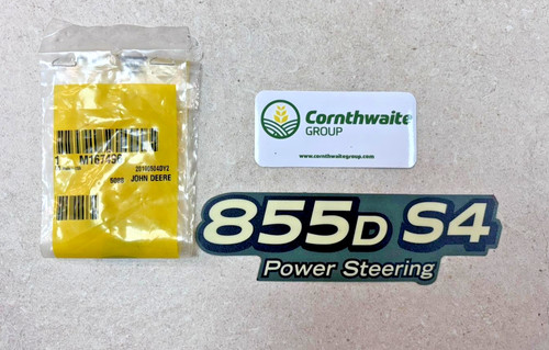 John deere 855d label - deere,