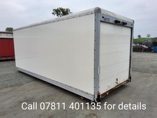 20ft grp box body roller door storage container watertight others available
