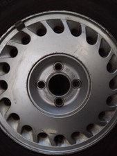 Vauxhall Astra GTE mk2 alloy wheel and tyre.